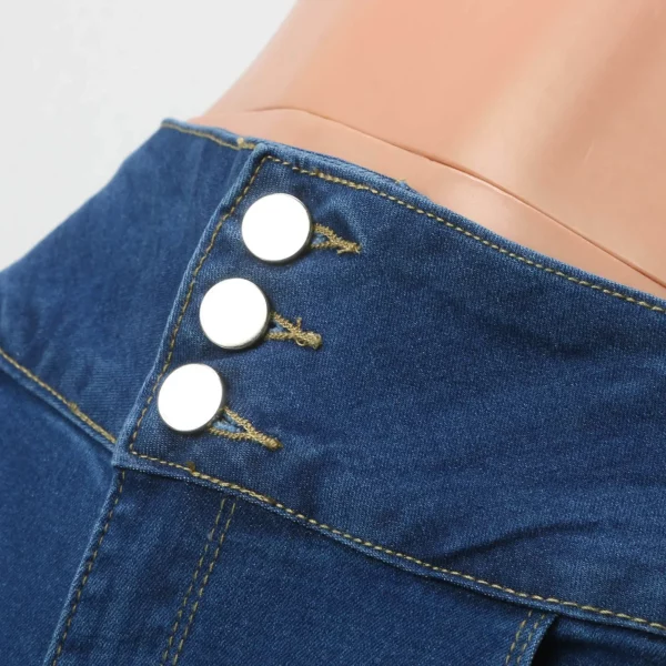 Women Butt Lift Push Up Shaping Jeans Ladies High Waist Skinny Leggings Gym Tights For Female Clothing Fitness Denim Trousers - Image 4
