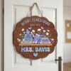Personalized In This Classroom You Are Sign Custom Teacher Name Book Shelf Decor Appreciation Gift Wooden Welcome