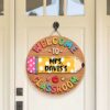 Personalized Teacher Name Classroom Sign Custom Pencil Wood Door Hanger Decor Appreciation Gift Wooden Welcome