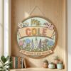 Custom Classroom Teacher Name Sign, Personalized Wooden Door Plaque, Cute School Wall Decor, Teacher Appreciation Gift For Back To School - Style 11