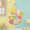 Custom Classroom Teacher Name Sign, Personalized Wooden Door Plaque, Cute School Wall Decor, Teacher Appreciation Gift For Back To School - Style 2