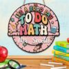 Custom Math Teacher Name Wood Sign, Personalized Classroom Door Hanger, Wooden Wall Decor For Math Classroom, Teacher Appreciation Back To School Gift - Style 4