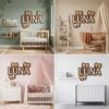 Custom Wood Name Sign For Baby Nursery Personalized 3D Wooden Letters Wall Decor For Girls With Cute Bows Baby Name Plaque Wood - View 4