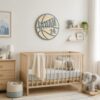 Personalized Basketball Wooden Name Sign For Nursery Custom 3D Layered Sports Wood Name Wall Decor For Boy Room Basketball Bedroom Baby Gift - View 1