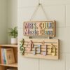 Personalized Music Teacher Name Wood Sign, Custom Music Classroom Wall Decor, Wooden Door Plaque, Teacher Appreciation Back To School Gift For School - Style 6