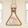 Personalized Science Teacher Door Sign, Custom Wooden Classroom Plaque For Science Room Decor, Teacher Appreciation Back To School Gift - Style 6