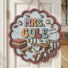 Personalized Teacher Door Signs, Pe Class Custom Name Door Hanger, Back To School Decor, Welcome Sign, Appreciation Gift, Classroom Decoration - Style 1