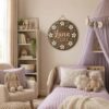Personalized Wooden Name Sign For Nursery, Custom Name Wall Decor, White Daisy Floral Wood Plaque For Girls Room, Baby Shower Gifts - View 2