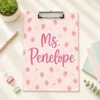 Custom Vintage Teacher Acrylic Clipboard, Personalized Back To School Teacher Gift, Teacher Appreciation Gifts, School Supplies - Style 11