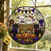 Halloween Suncatcher, Stained Glass Window Hanging, Pumpkin Happy Halloween Decor Gift - Style 9