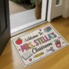 Personalized Classroom Doormat Teacher Name Entry Mat, Teacher Appreciation Gift - Style 10
