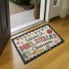 Personalized Classroom Doormat Teacher Name Entry Mat, Teacher Appreciation Gift - Style 4