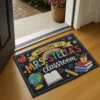 Personalized Classroom Doormat Teacher Name Entry Mat, Teacher Appreciation Gift - Style 8