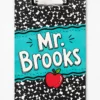 Personalized Name Teacher Back To School Gift, Custom Pencil Teacher Acrylic Paper Clipboard, End Of Year Back To School Gifts For Teacher - Style 10