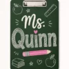 Personalized Name Teacher Back To School Gift, Custom Pencil Teacher Acrylic Paper Clipboard, End Of Year Back To School Gifts For Teacher - Style 7