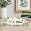 Personalized Science Teacher Name Desk Plaque, Custom Teacher Appreciation Gifts, Teacher Name Plate, Teacher Acrylic Block, New Teacher Gift - Style 3