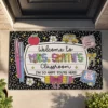 Personalized Teacher Classroom Doormat, Composition Book Doormat, Custom Classroom Welcome Mat, Classroom Decor, Teacher Appreciation Gift - Style 1
