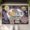 Personalized Teacher Classroom Doormat Composition Notebook Classroom Office Doormat, Teacher Appreciation Gift, Teacher Gift Back To School - Style 2