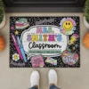 Personalized Teacher Classroom Doormat Composition Notebook Classroom Office Doormat, Teacher Appreciation Gift, Teacher Gift Back To School - Style 6