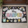Personalized Teacher Doormat, Pencil Classroom Sign, Custom School Door Decor, Teacher Appreciation Gift - Style 2