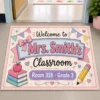 Personalized Teacher Doormat, Welcome To My Classroom Mat, Custom School Entry Rug, Teacher Appreciation Gift, Elementary School Decor - Style 2