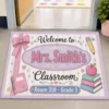 Personalized Teacher Doormat, Welcome To My Classroom Mat, Custom School Entry Rug, Teacher Appreciation Gift, Elementary School Decor - Style 3
