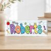 Personalized Teacher Name Desk Plaque, Custom Teacher Appreciation Gifts, Teacher Name Plate, Teacher Acrylic Block, New Teacher Gift - Style 10