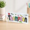 Personalized Teacher Name Desk Plaque, Custom Teacher Appreciation Gifts, Teacher Name Plate, Teacher Acrylic Block, New Teacher Gift - Style 9